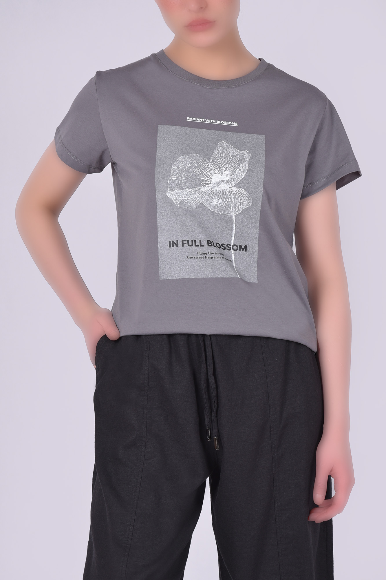 تیشرت آستین کوتاه چاپی