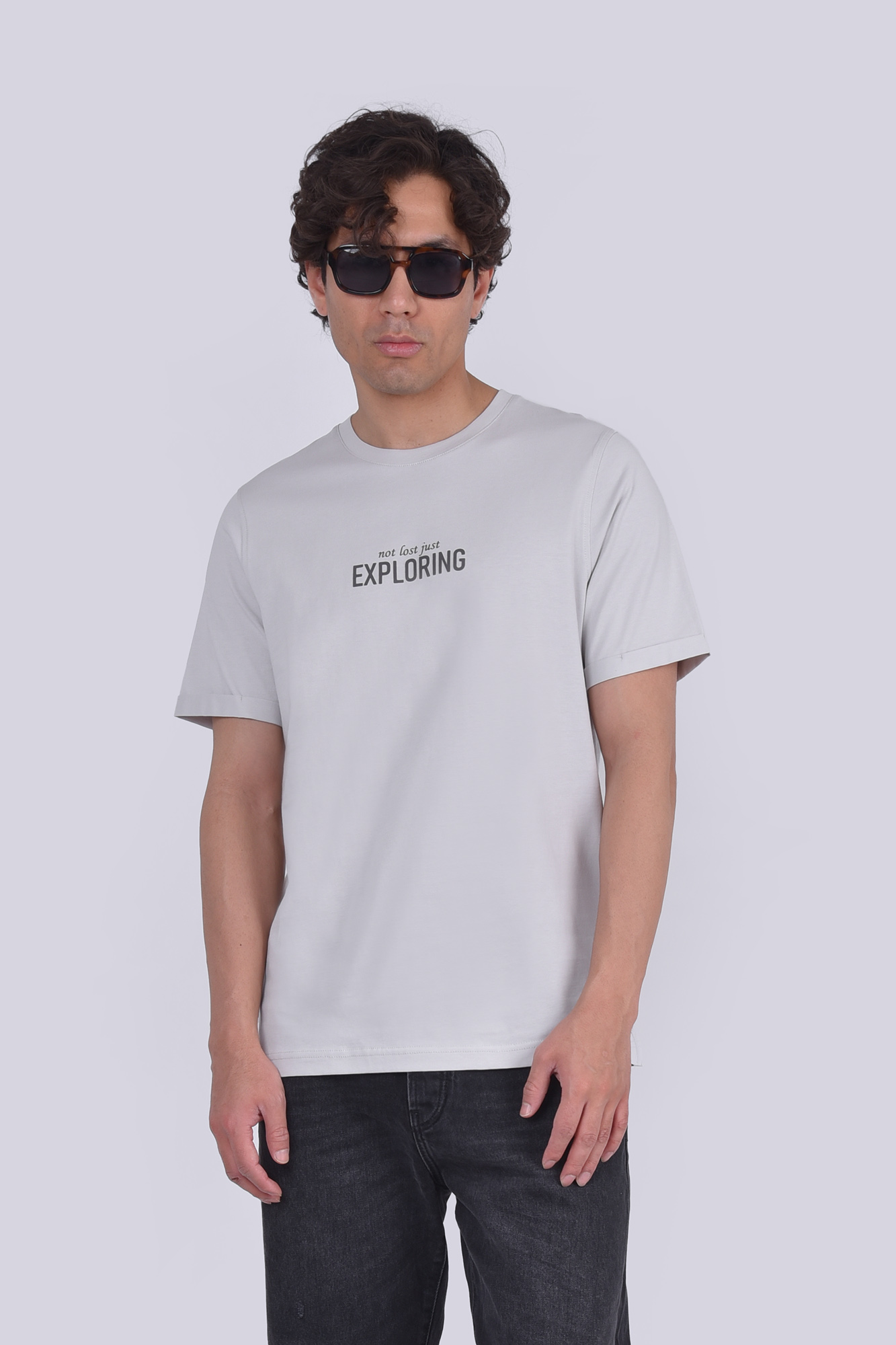 تیشرت آستین کوتاه چاپی