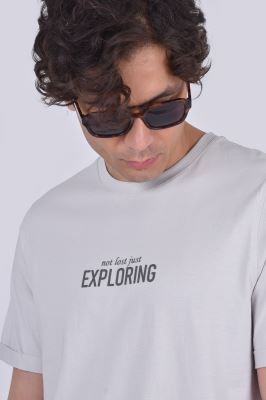 تیشرت آستین کوتاه چاپی