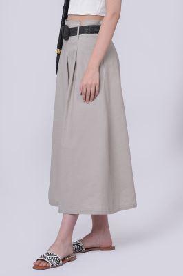 دامن بلند لینن