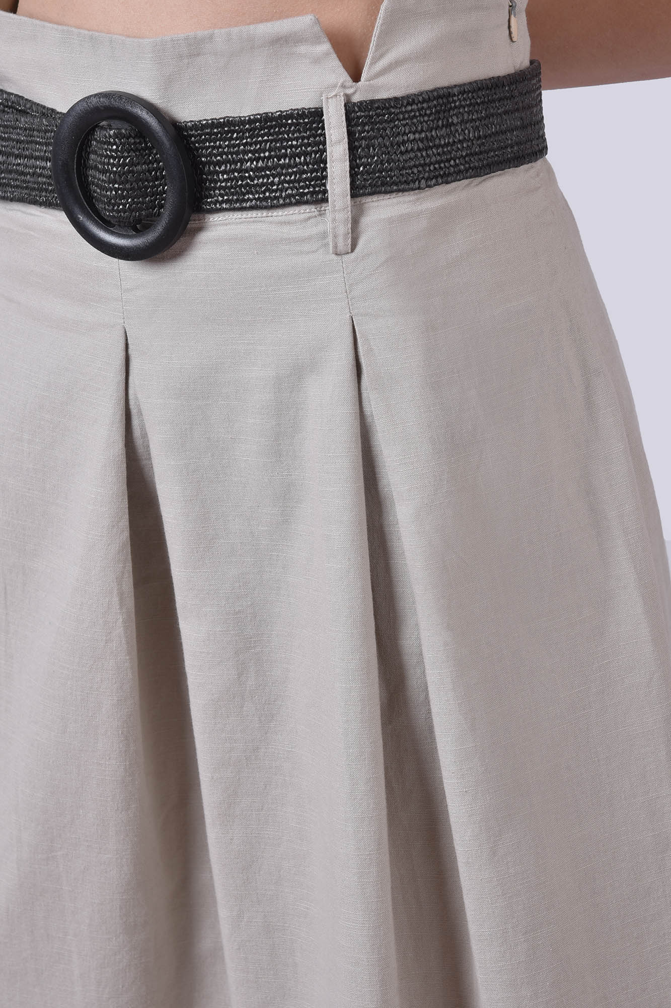 دامن بلند لینن