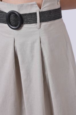 دامن بلند لینن