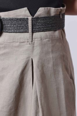 دامن بلند لینن