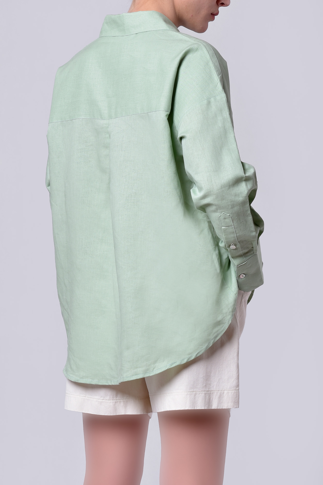 شومیز آستین بلند لینن