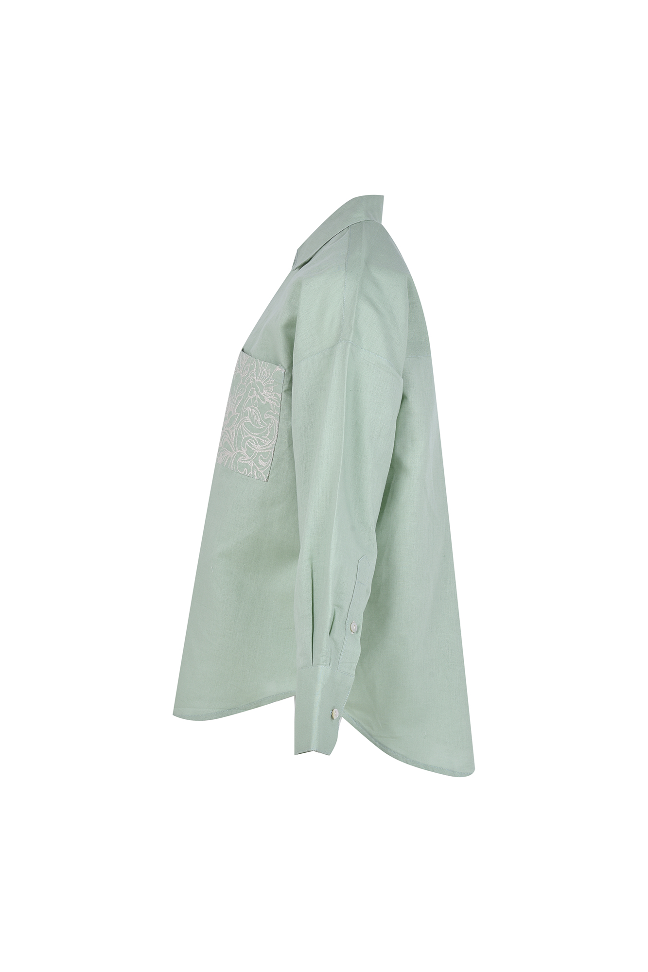 شومیز آستین بلند لینن