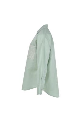 شومیز آستین بلند لینن