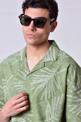 پیراهن آستین کوتاه لینن