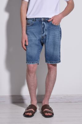 شلوارک جین ساده