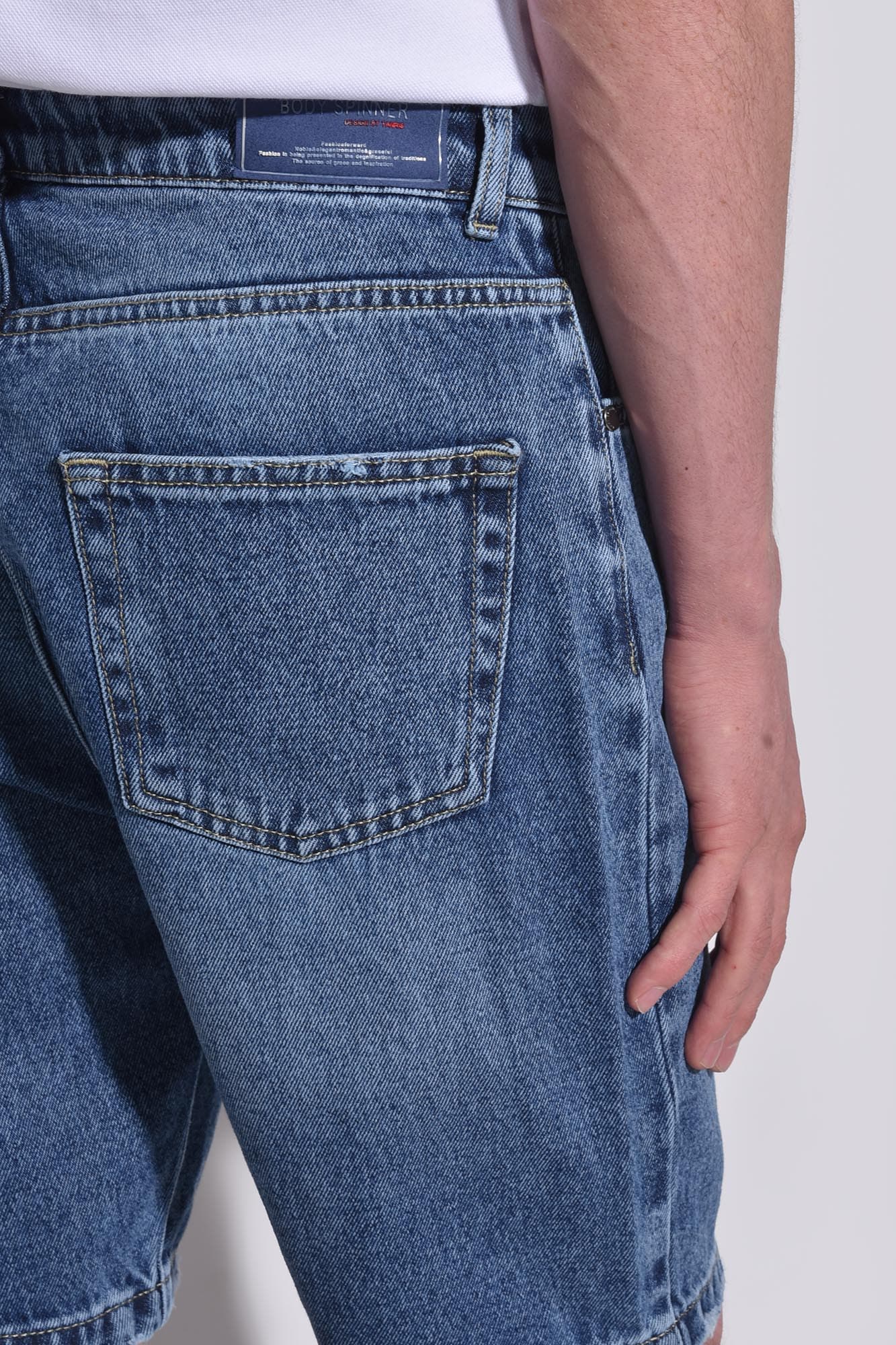 شلوارک جین ساده