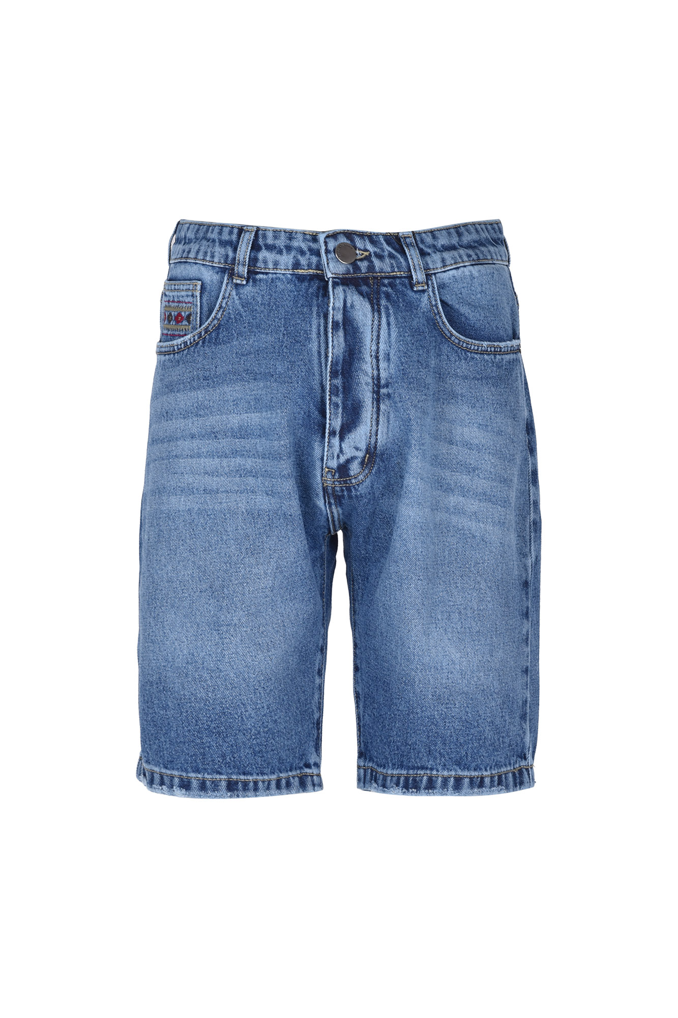 شلوارک جین ساده