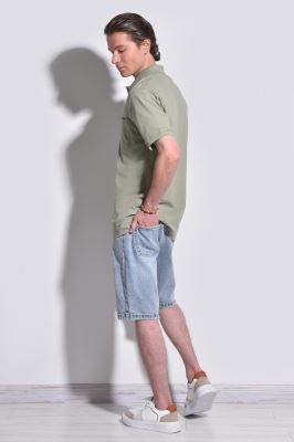 شلوارک جین ساده