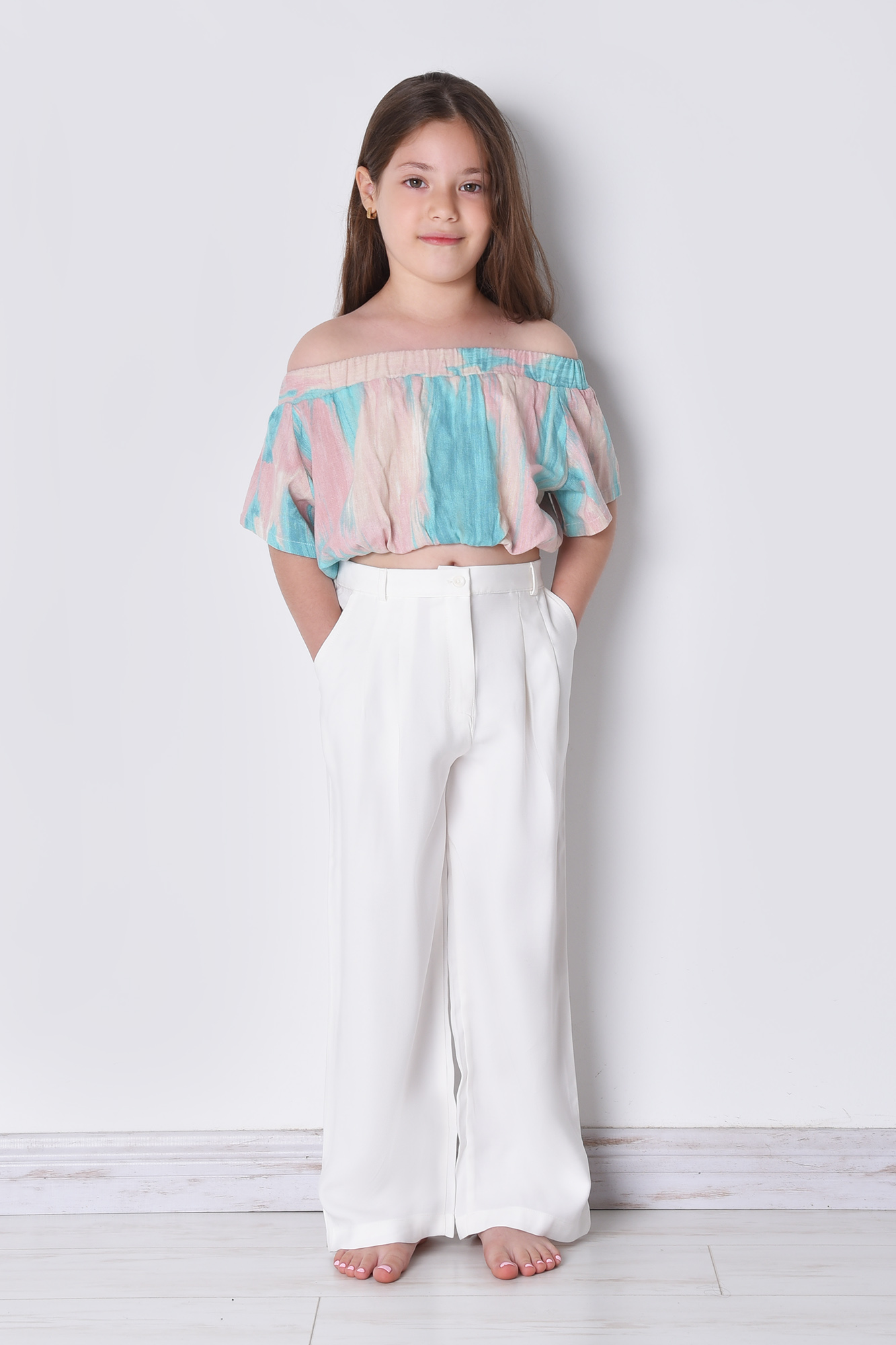 شلوار پارچه ای ساده