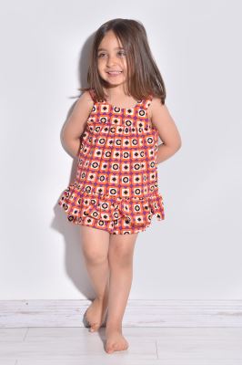 تاپ پیراهنی طرحدار