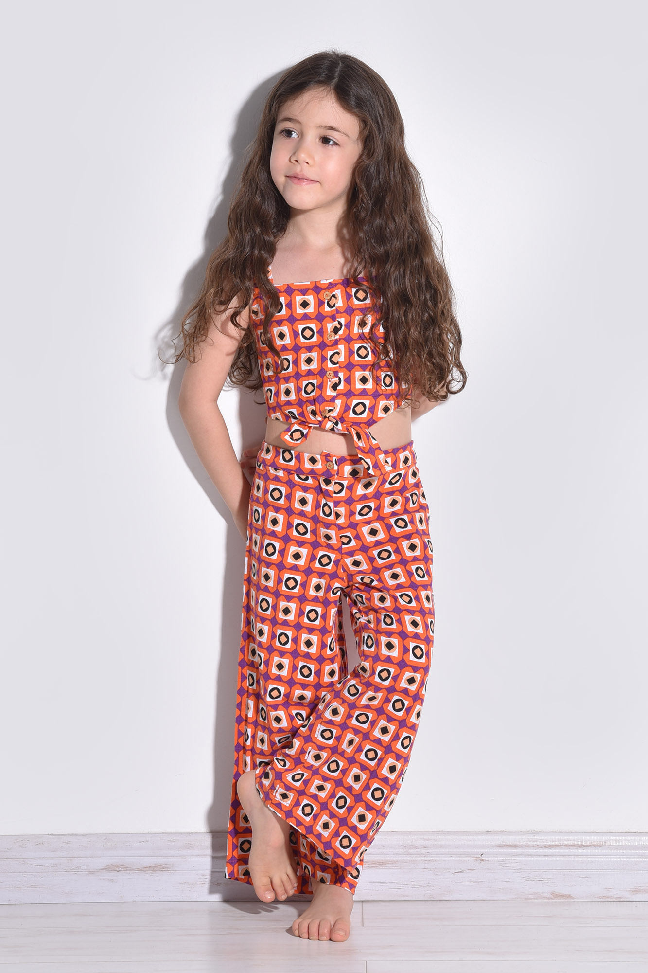 شلوار پارچه ای طرحدار