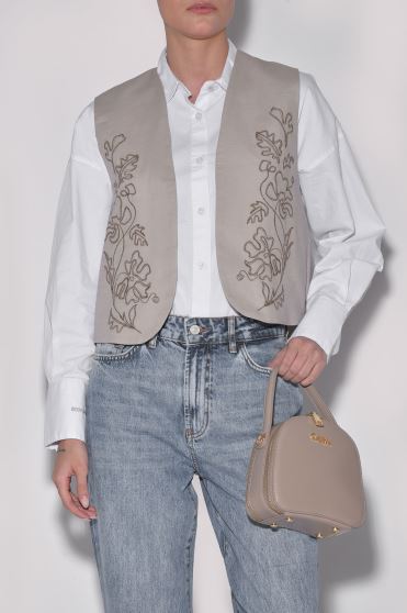 وست کوتاه لینن