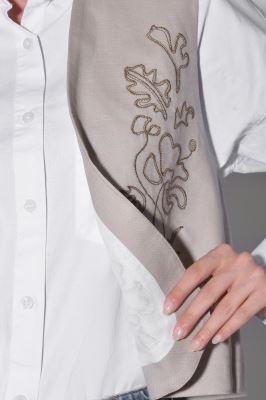 وست کوتاه لینن