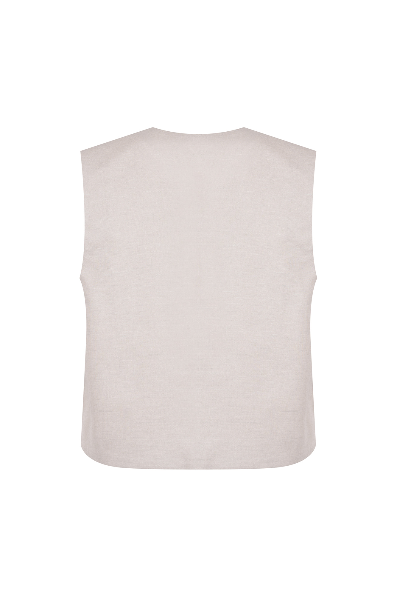 وست کوتاه لینن