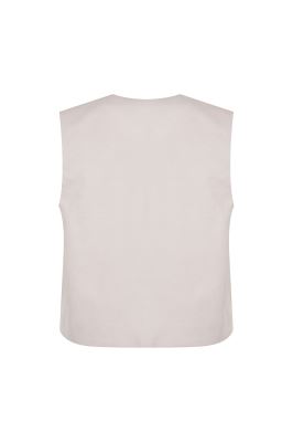 وست کوتاه لینن