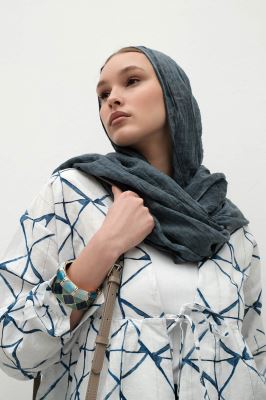 شومیز آستین بلند طرحدار