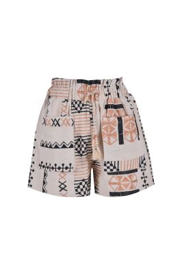 شلوارک پارچه ای لینن