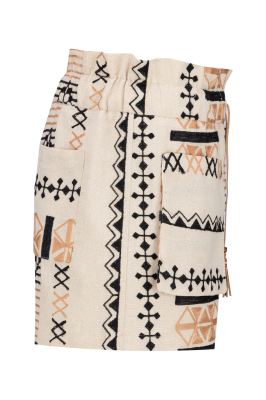 شلوارک پارچه ای لینن