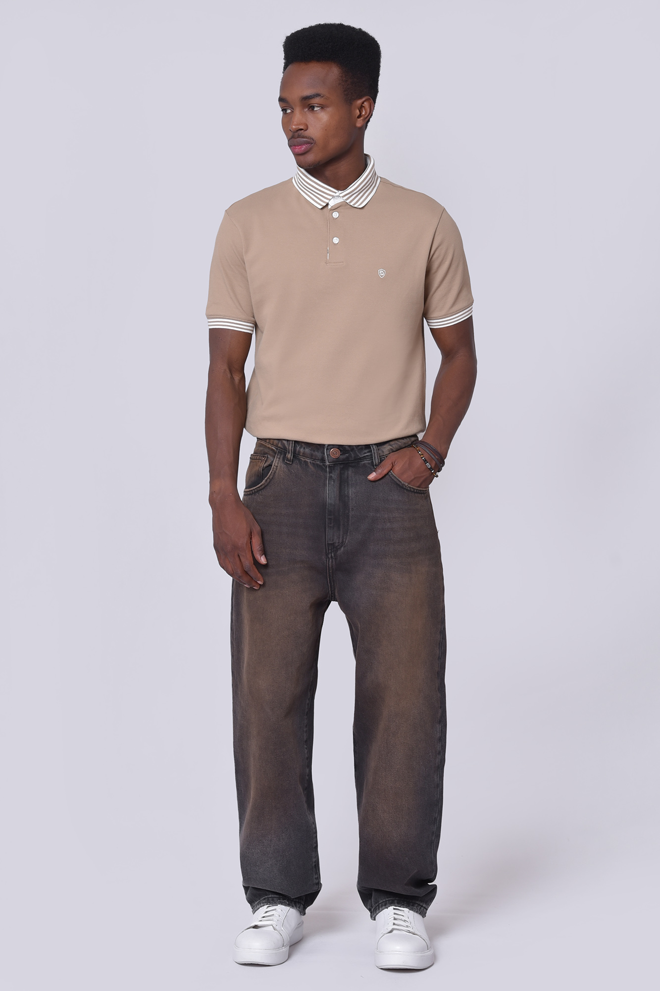 پولوشرت آستین کوتاه ساده