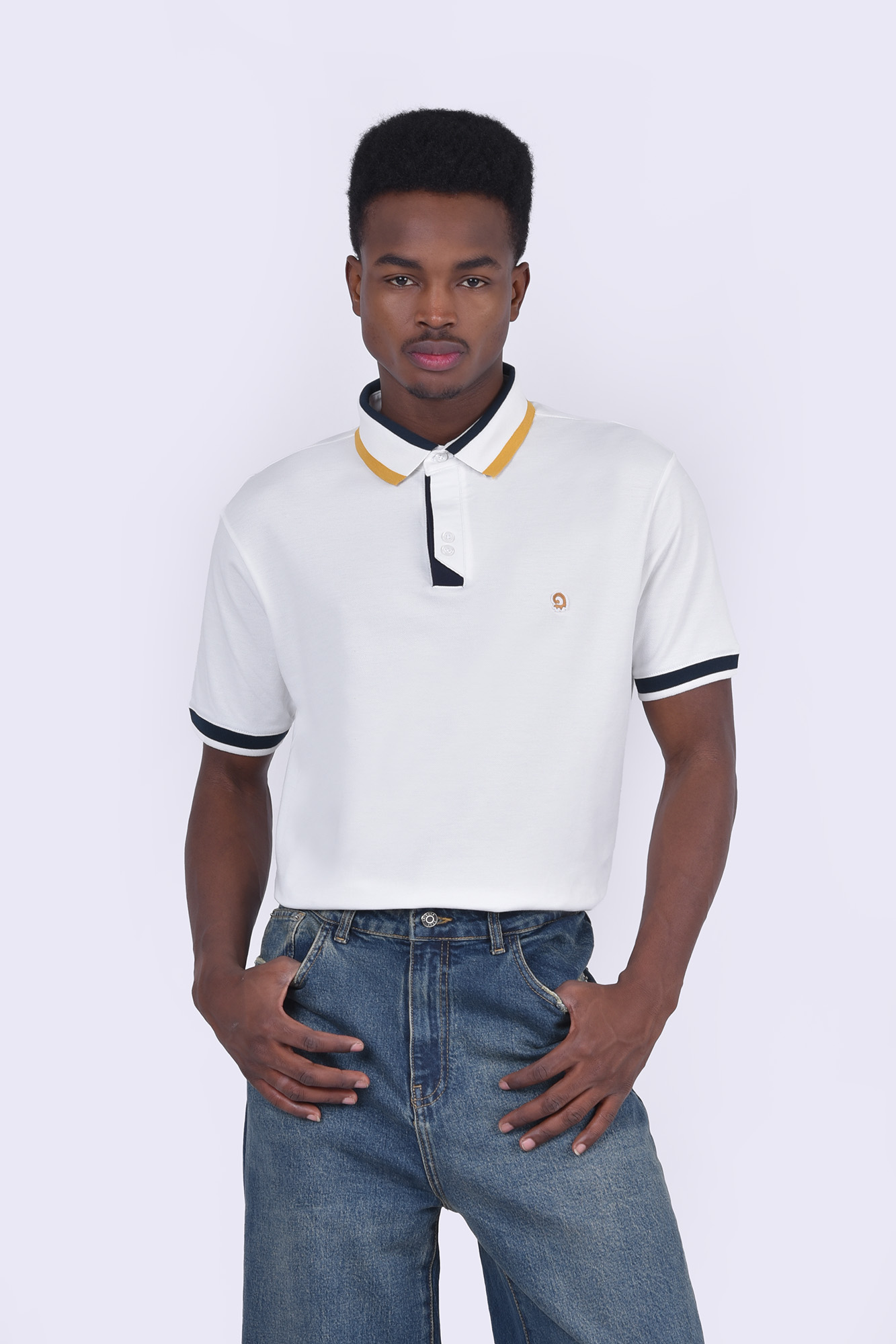 پولوشرت آستین کوتاه ساده