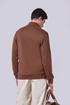 تیشرت آستین بلند یقه اسکی ساده