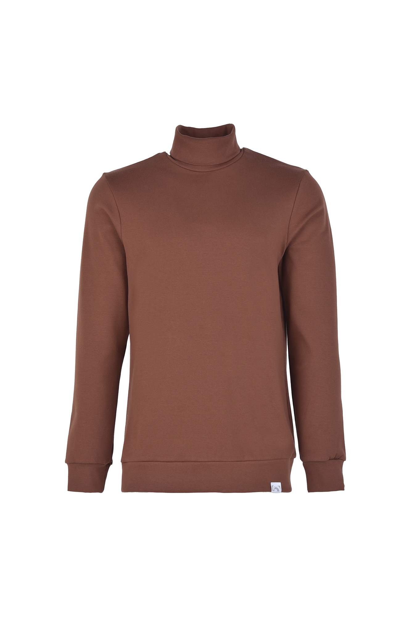 تیشرت آستین بلند یقه اسکی ساده