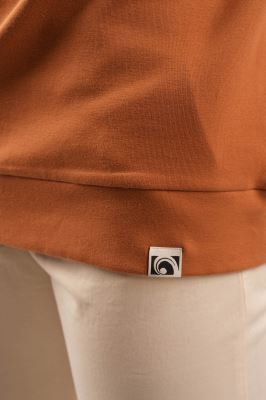 تیشرت آستین بلند یقه اسکی ساده