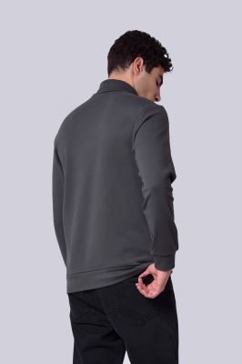 تیشرت آستین بلند یقه اسکی ساده