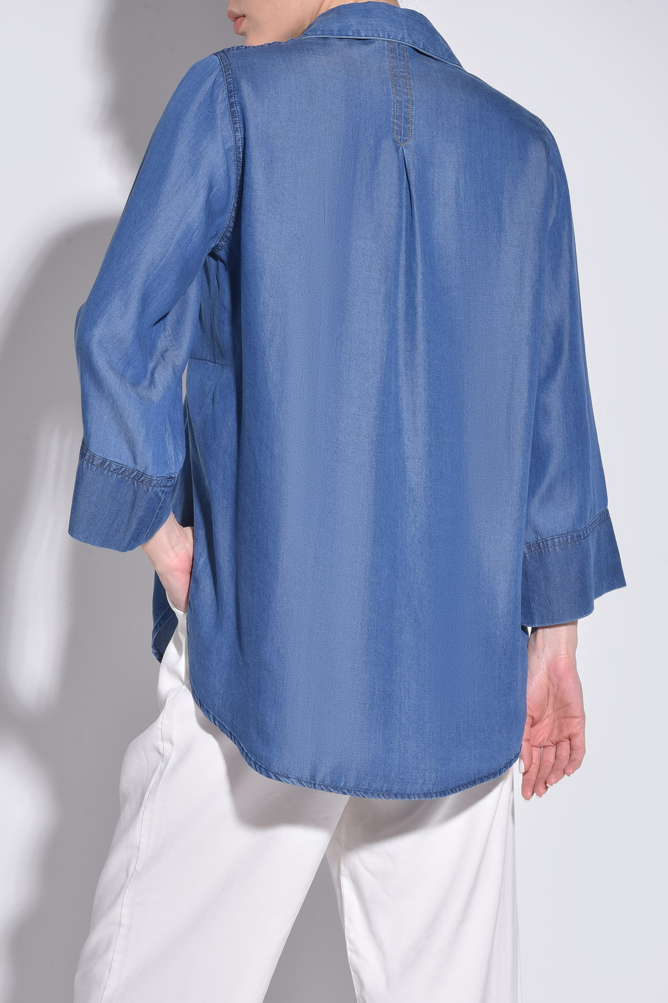 مانتو جین گلدوزی