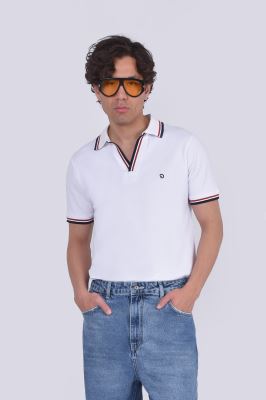 پولوشرت آستین کوتاه ساده