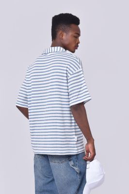 پولوشرت آستین کوتاه راه راه