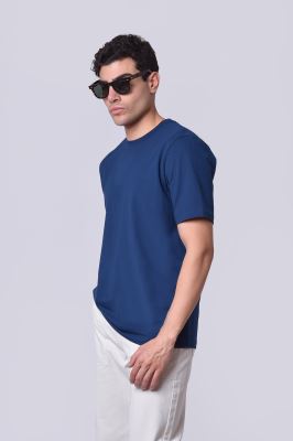 تیشرت آستین کوتاه یقه گرد بیسیک