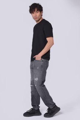 تیشرت آستین کوتاه یقه گرد بیسیک