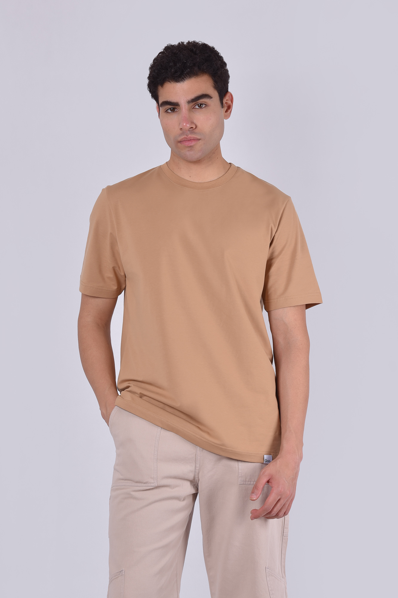 تیشرت آستین کوتاه یقه گرد بیسیک