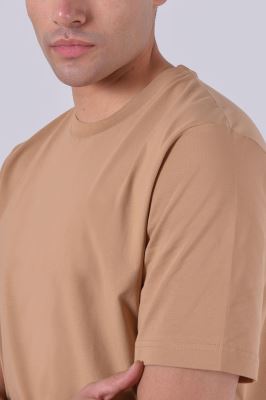 تیشرت آستین کوتاه یقه گرد بیسیک