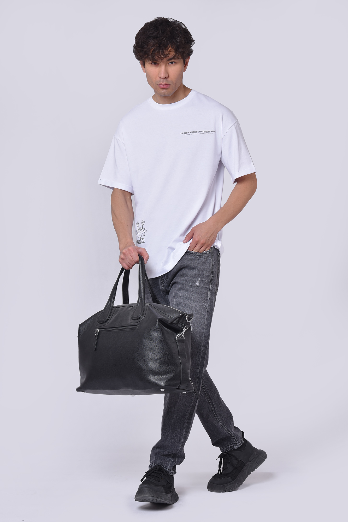 تیشرت آستین کوتاه چاپی