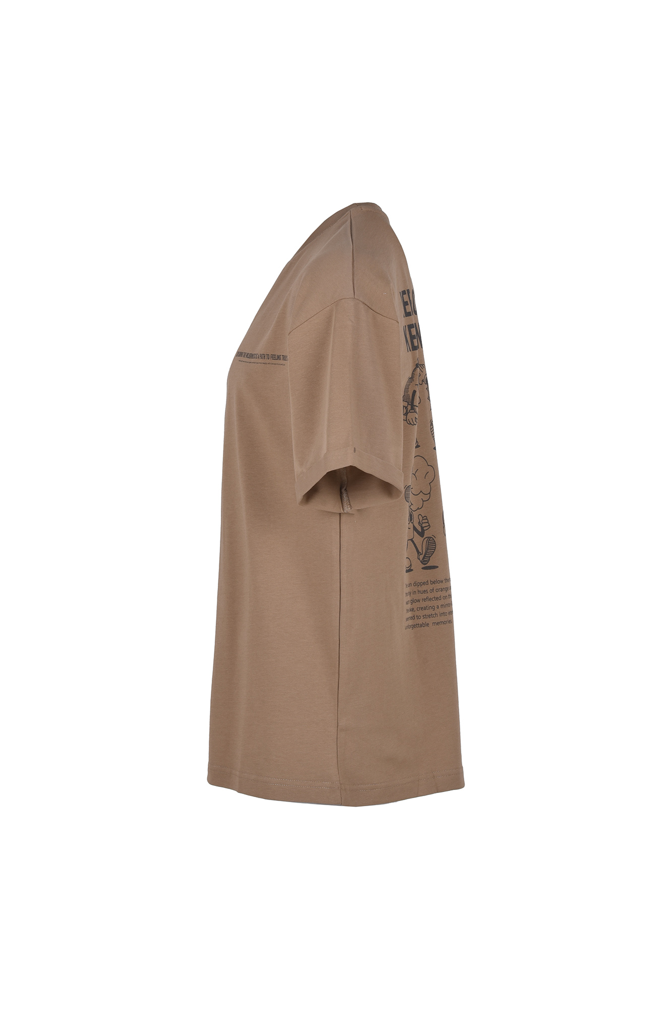 تیشرت آستین کوتاه چاپی