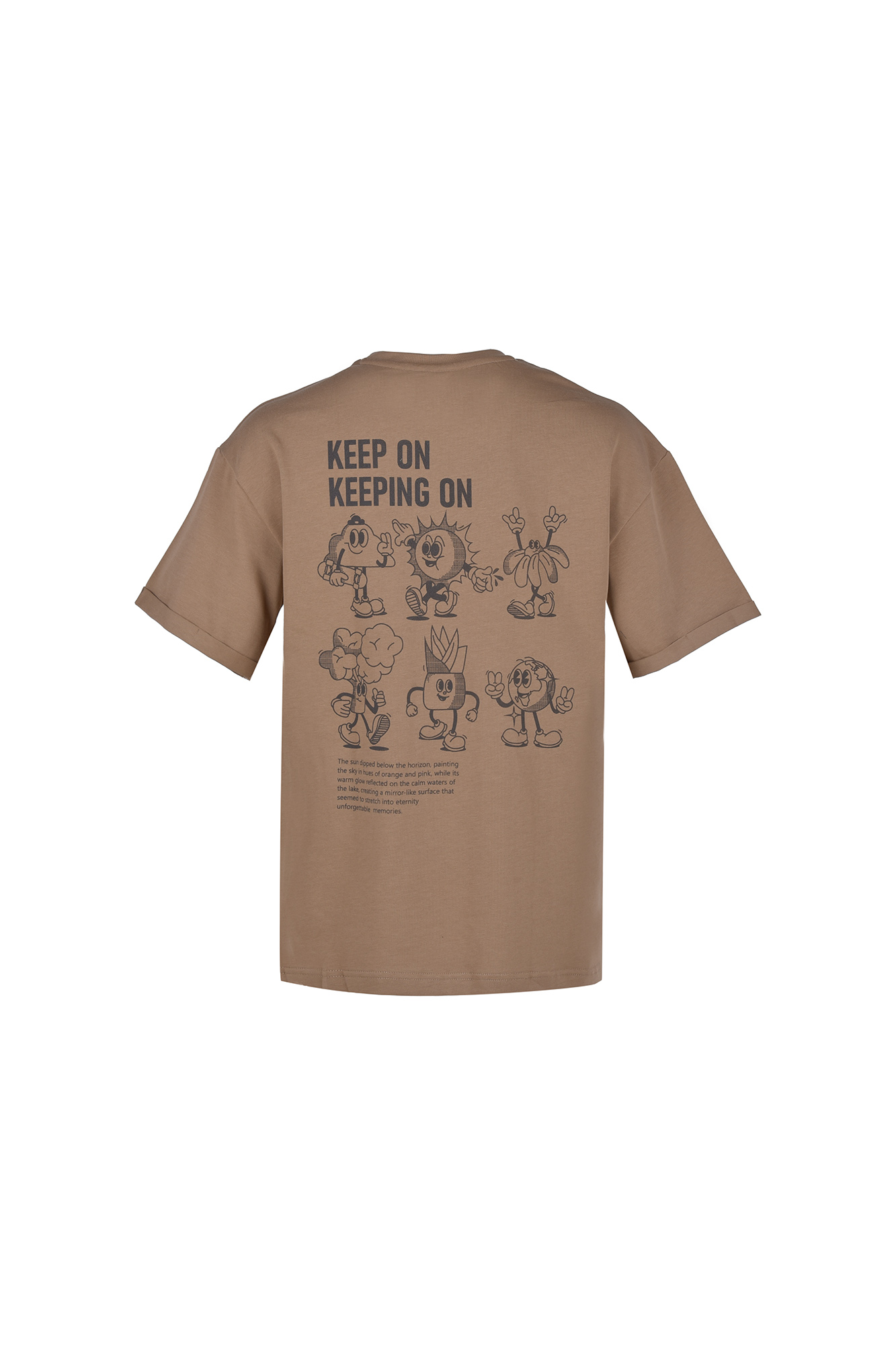 تیشرت آستین کوتاه چاپی