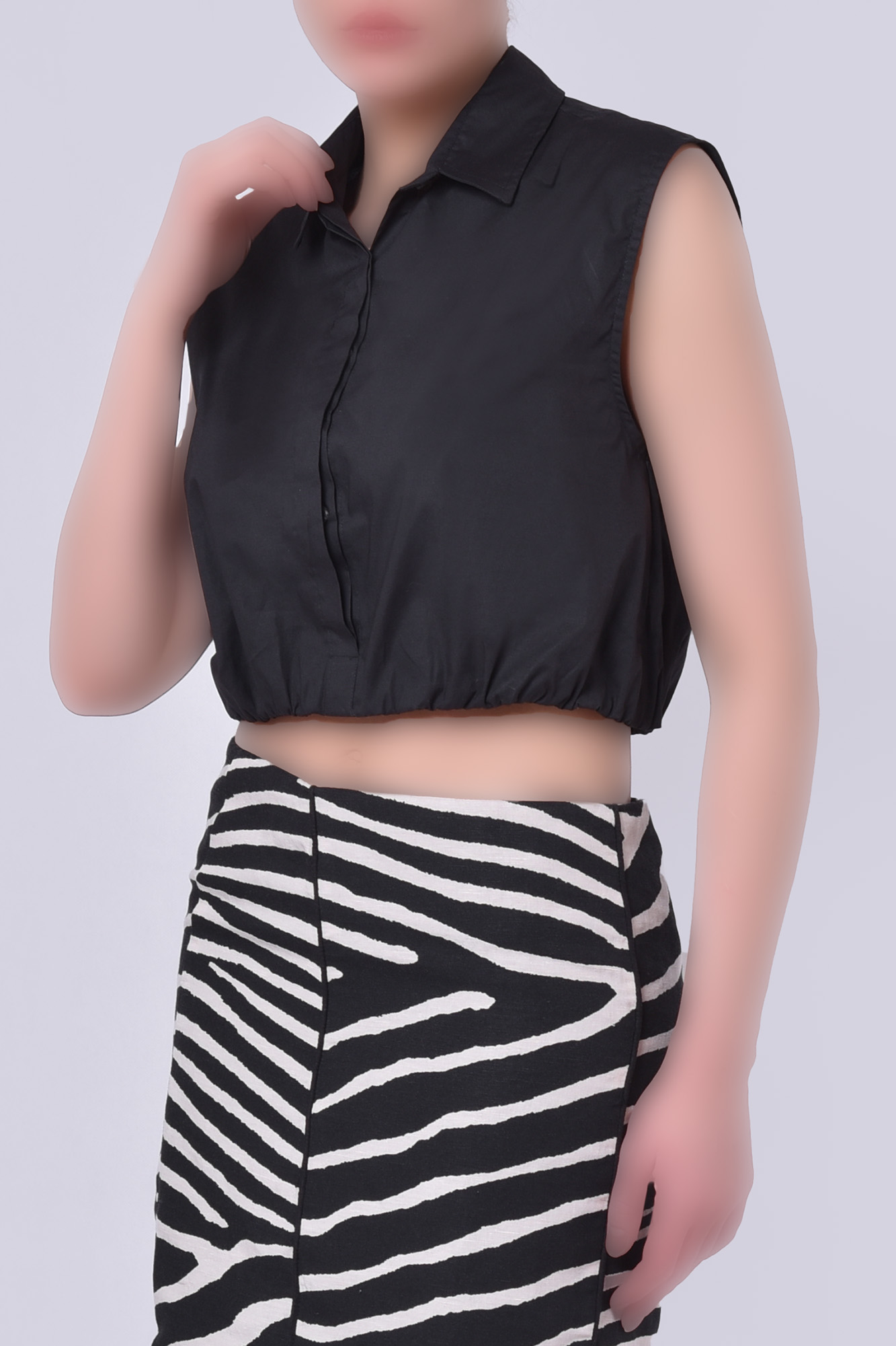 تاپ پیراهنی ساده