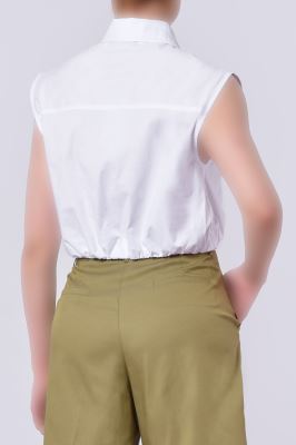 تاپ پیراهنی ساده