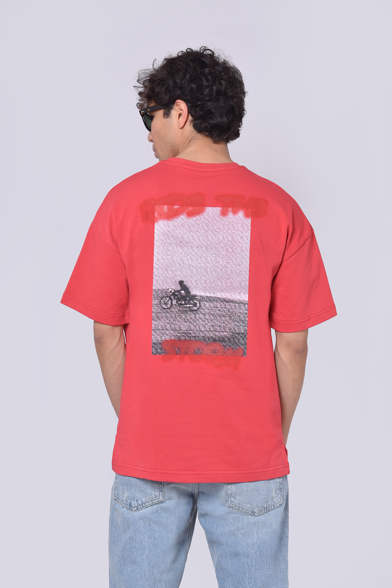 تیشرت آستین کوتاه چاپی