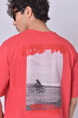 تیشرت آستین کوتاه چاپی