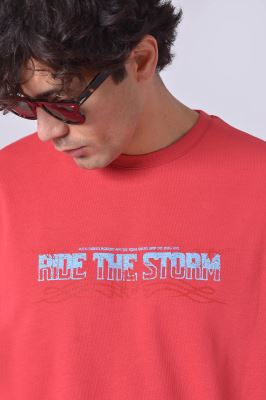 تیشرت آستین کوتاه چاپی