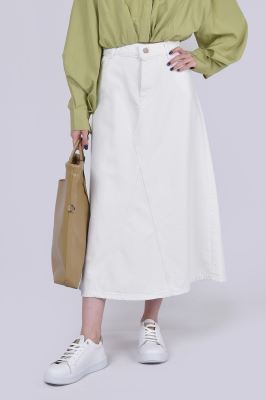 دامن بلند جین