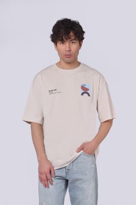 تیشرت آستین کوتاه چاپی