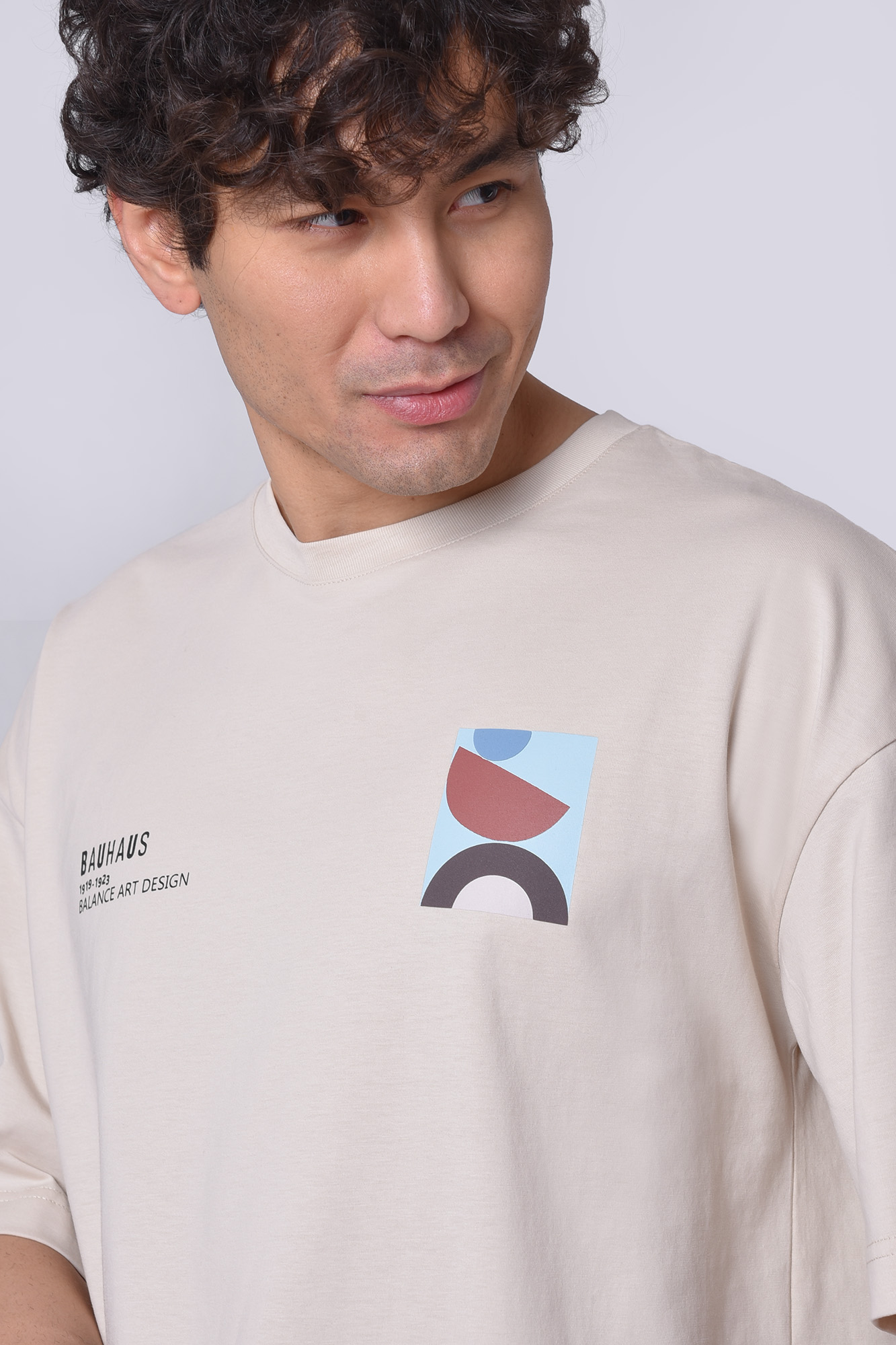 تیشرت آستین کوتاه چاپی