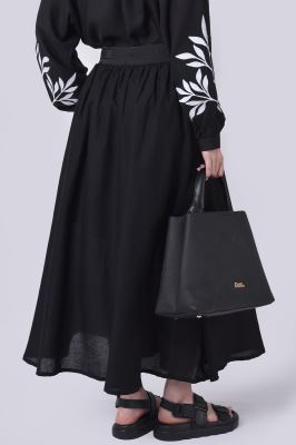 دامن بلند ساده